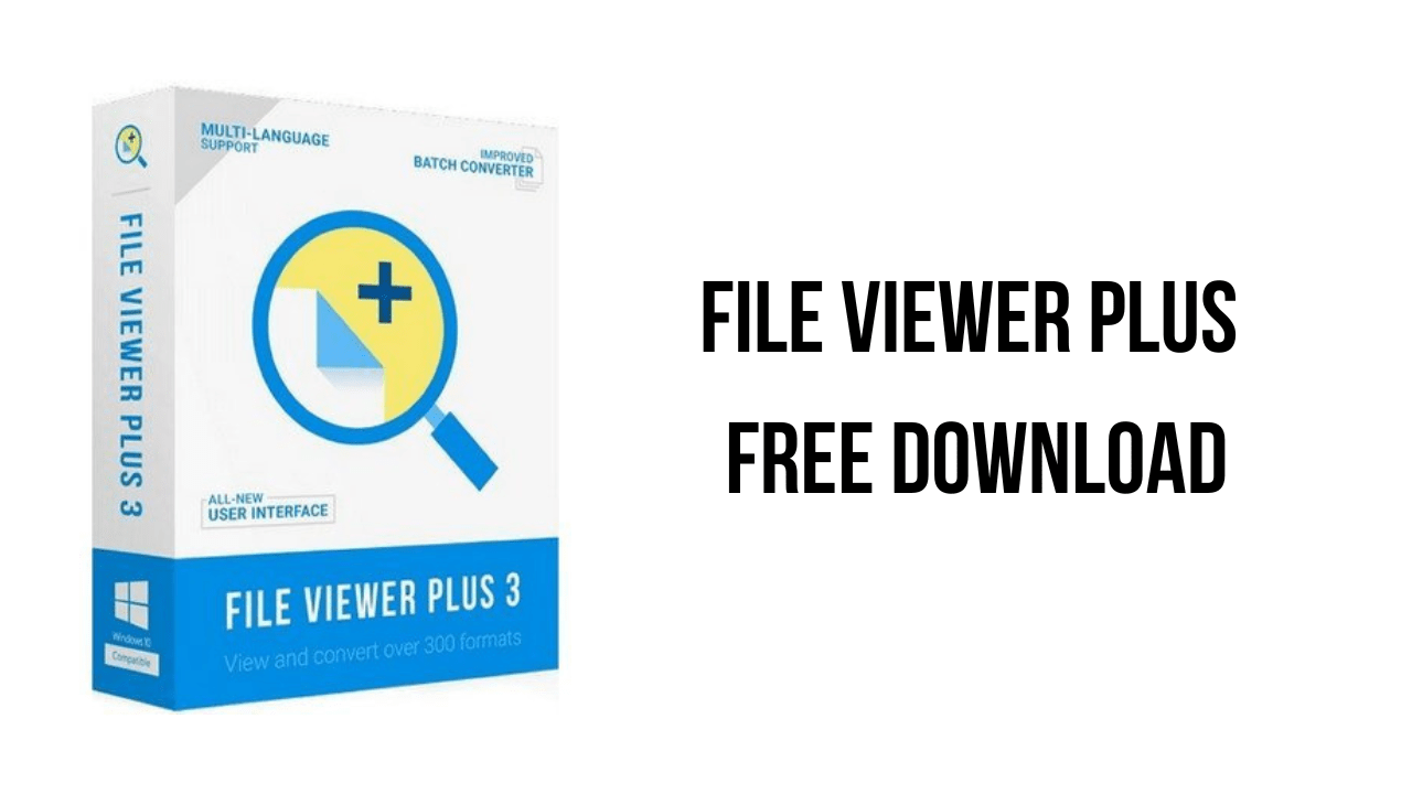 File Viewer Plus 4.3 Crack With Latest Activation Key