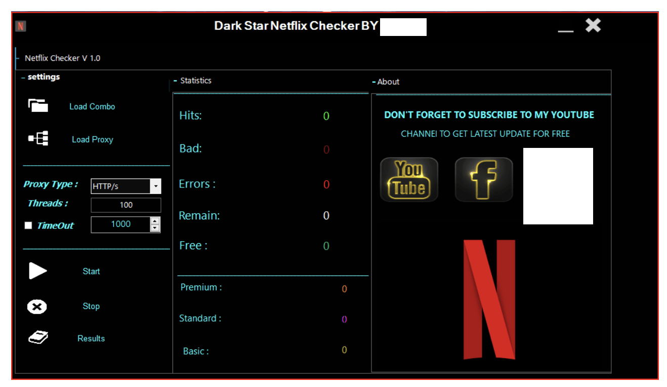 Netflix Account Checker 2023 Release Free Download 