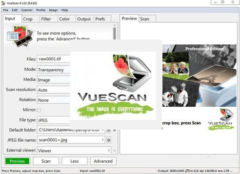 VueScan Pro 9.7.97 Crack With Serial Number For Windows 10