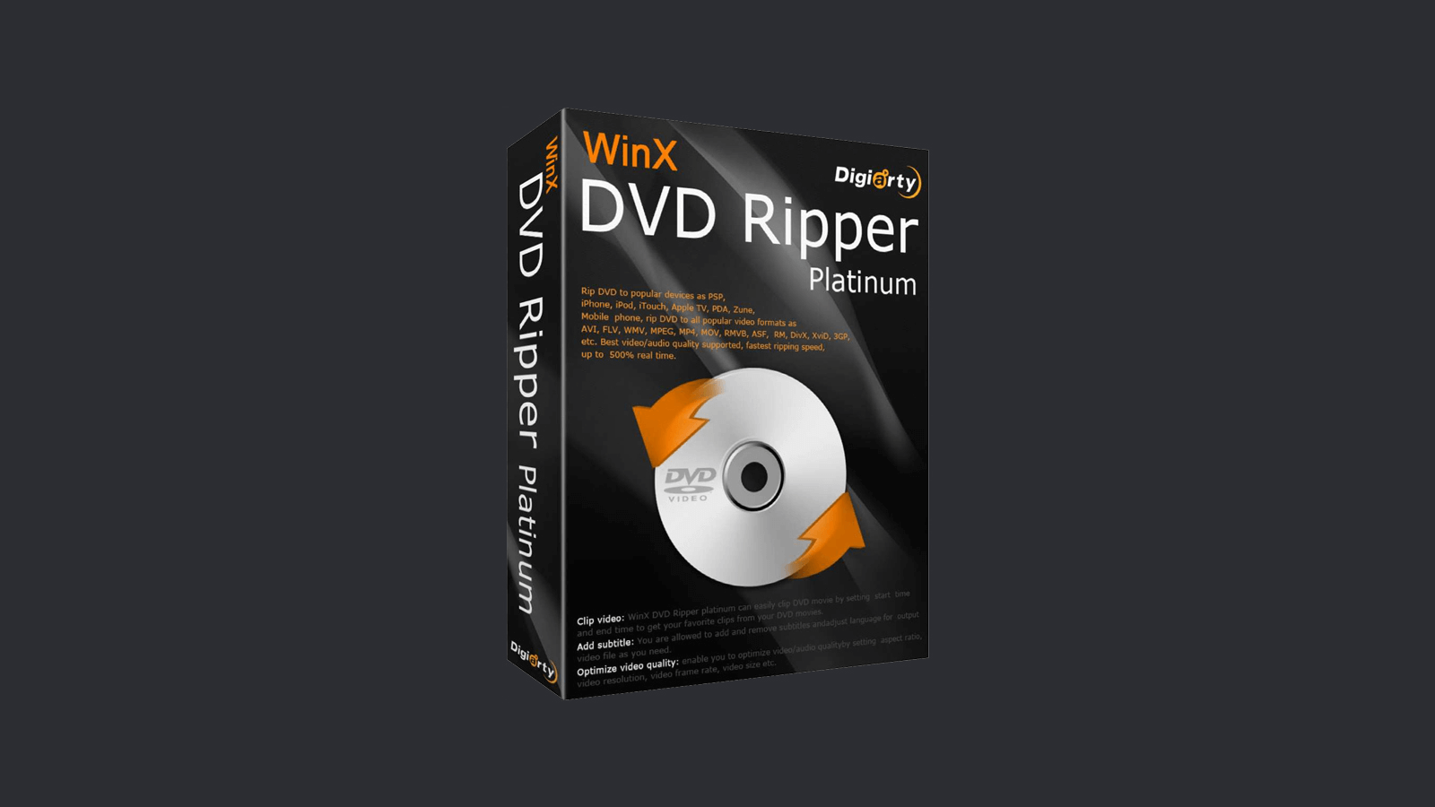 WinX DVD Ripper Platinum 8.22.1 Build 20230829 Crack + License Code