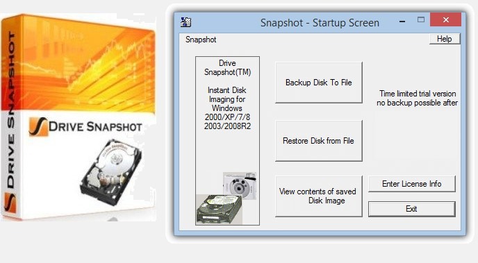 Drive SnapShot 1.50 Crack + Windows 10 License Key 