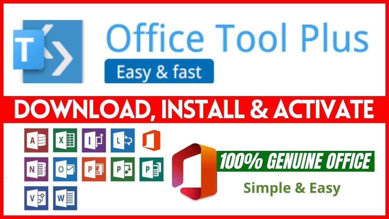 Office Tool Plus 10.1.8.5 Free Download Latest 2023