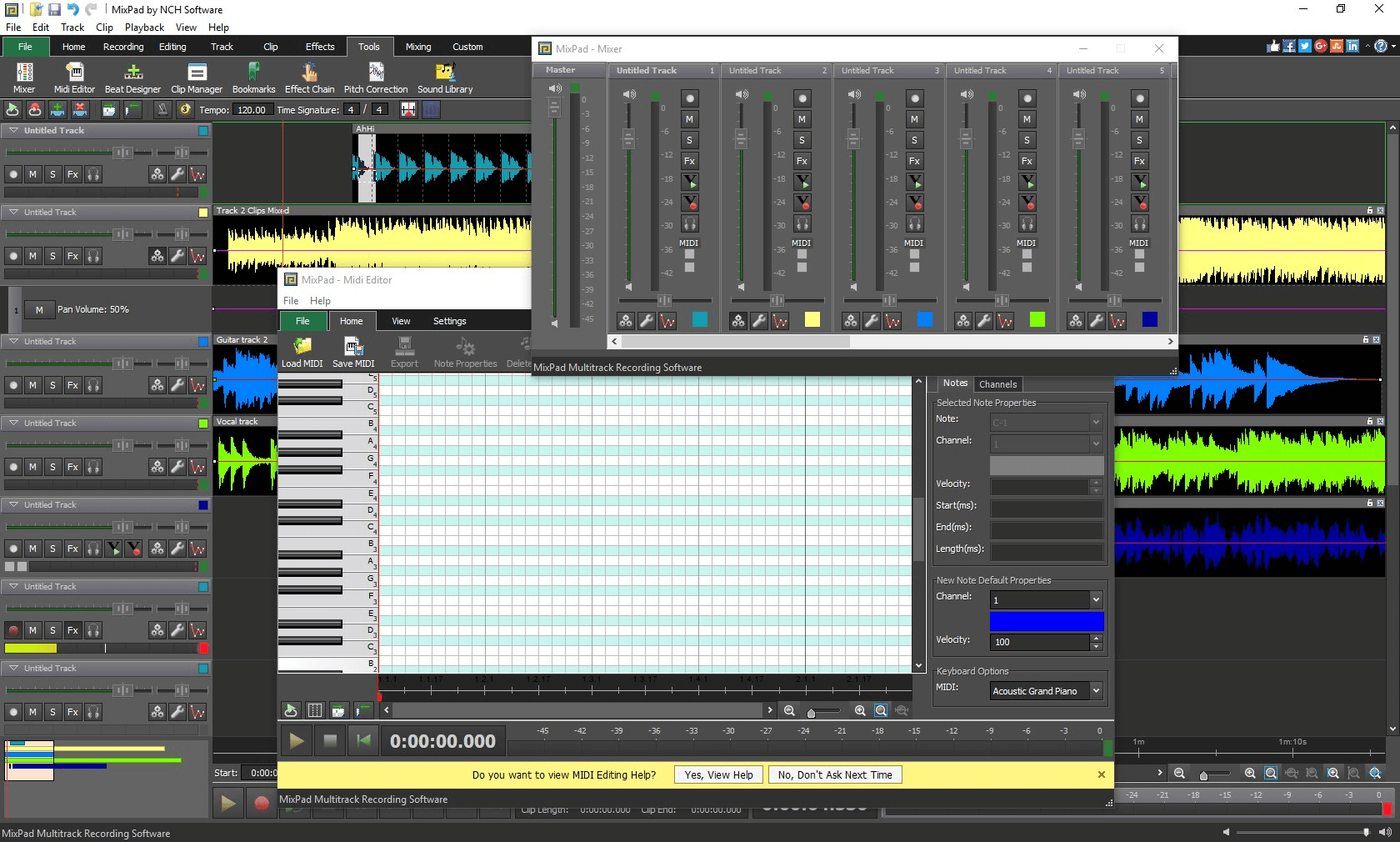 MixPad download  