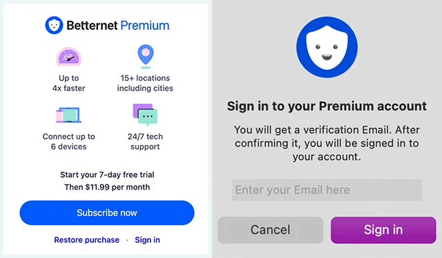 BetterNet VPN Premium free  