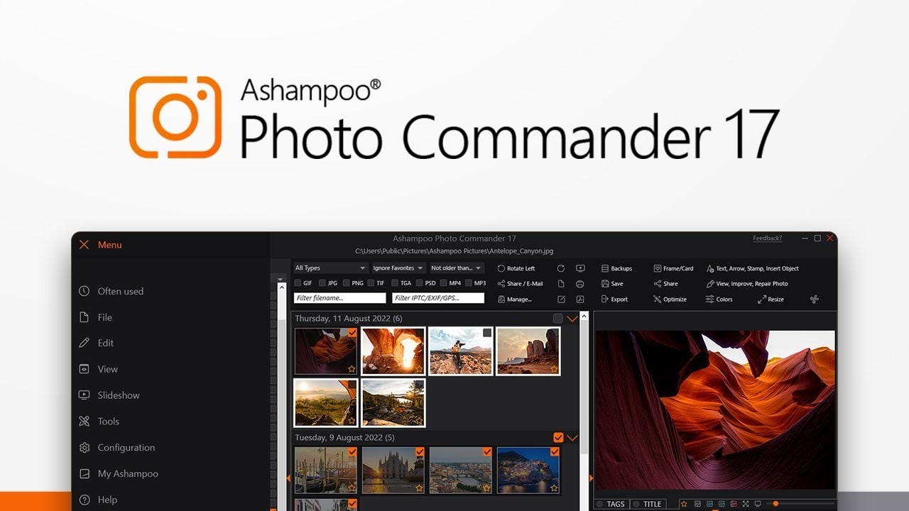 Ashampoo Photo Commander 17.0.2 License Key Generator