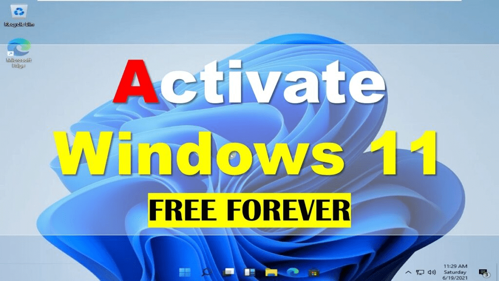 Windows 11 Activator Free Download (Lifetime Activation)