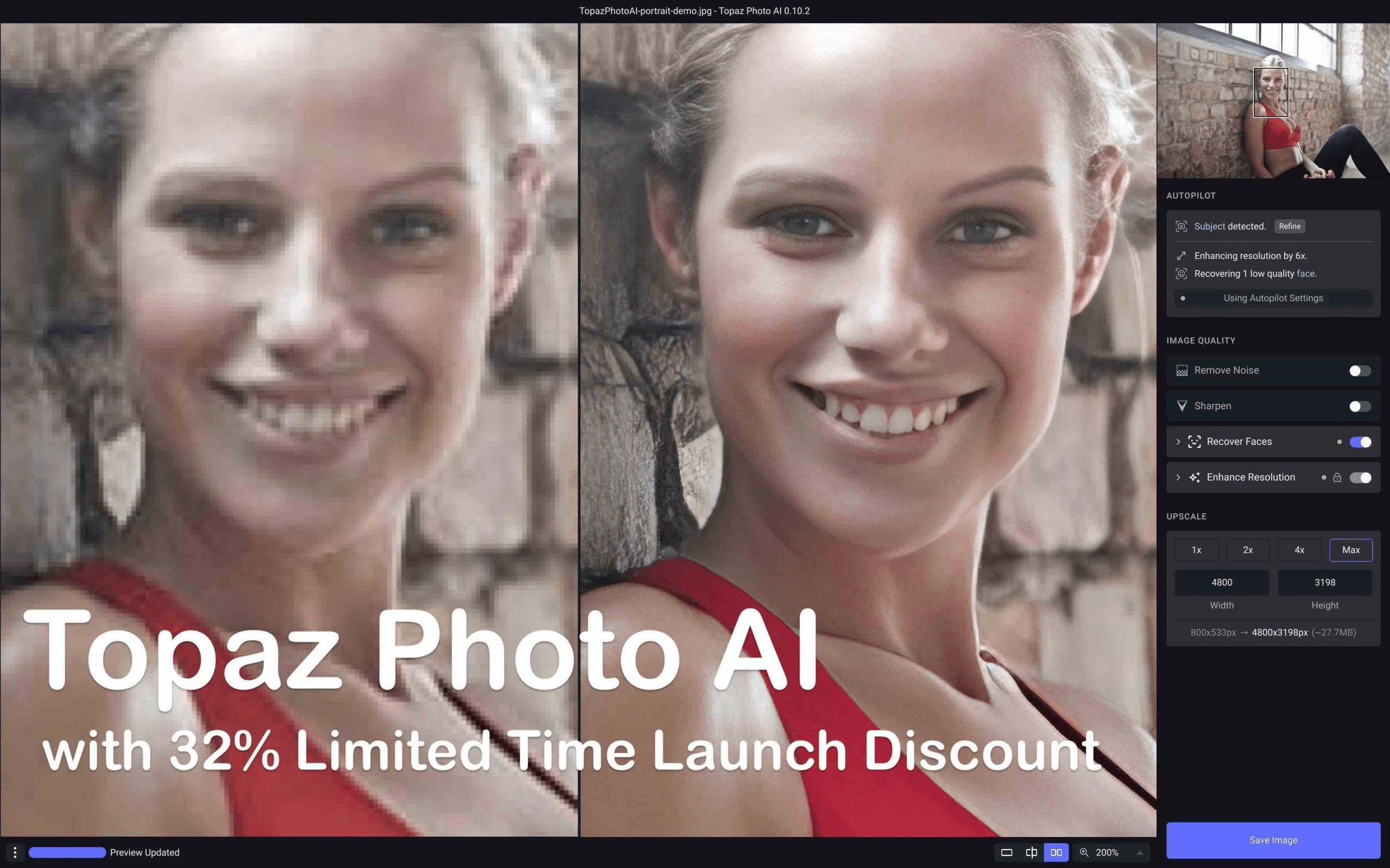 Topaz Photo AI 1.2.0 Crack Full Version Free Download