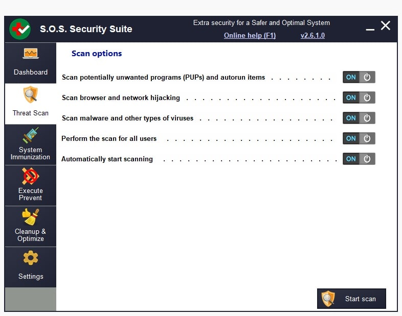 S.O.S. Security Suite 2.7.0.0 Free Download Full Version