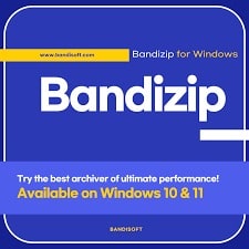 Bandizip 7.30 Crack With Product Key Latest Version