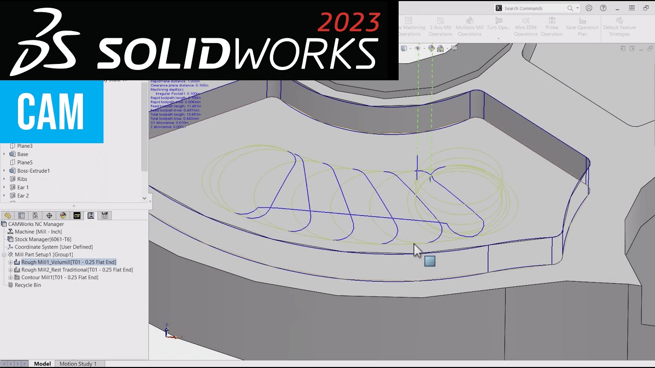 CAMWorks 2023 SP2 For SolidWorks Crack Free Download