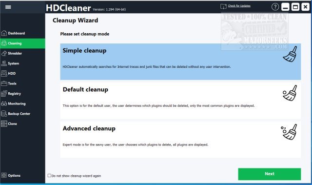 HDCleaner 2.050 Crack Download With 2023 Product Key