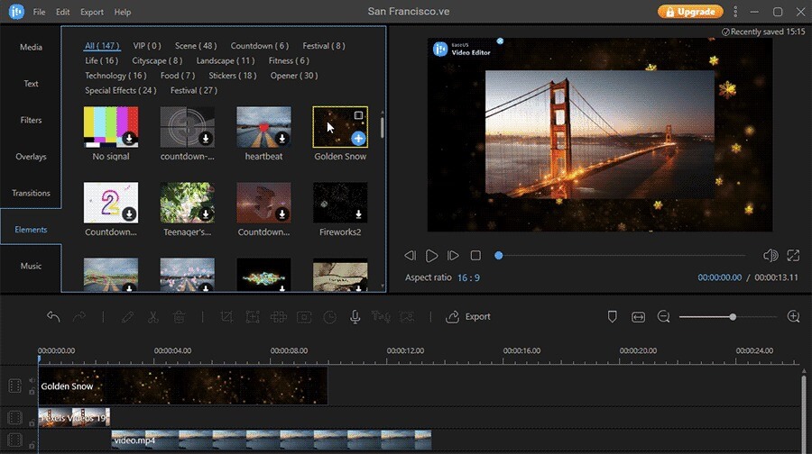 EaseUS Video Editor 1.7.7.16 Crack With Free License Key