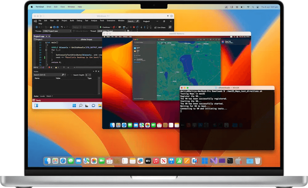 Parallels Desktop 19.0.0.54570 Crack Mac Free Download