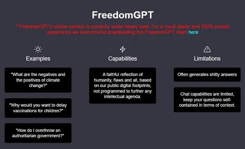 FreedomGPT 2.0.1 Free Download For Windows