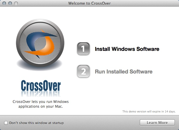 CrossOver For Mac Installation Step