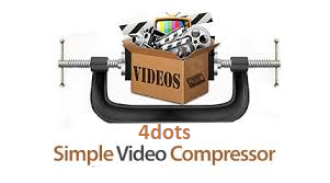 4dots Simple Video Compressor Free Download