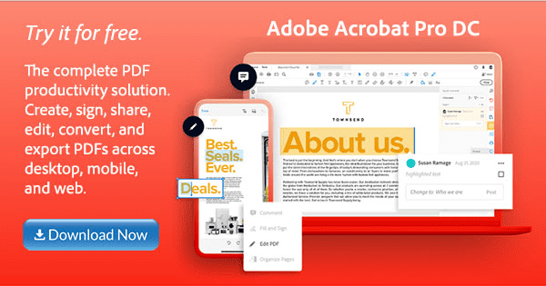 Adobe Acrobat Pro DC 2024 64-Bit For Lifetime
